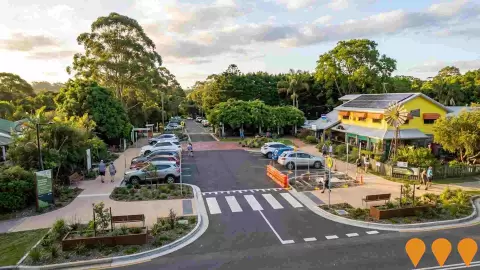 AI impression: Tamborine Mountain Gallery Walk Precinct, Precincts & Urban Renewal
