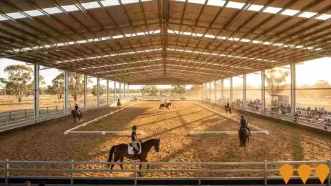 AI impression: Forbes Multipurpose Equestrian Centre, Sports & Recreation