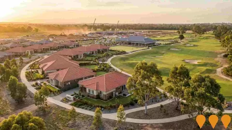 AI impression: Bendigo Fields Country Club, Residential Development