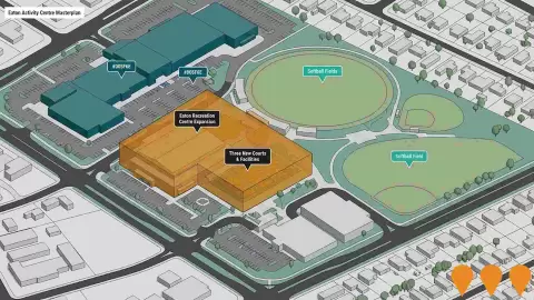 AI impression: Eaton Recreation Centre Expansion, Sports & Recreation