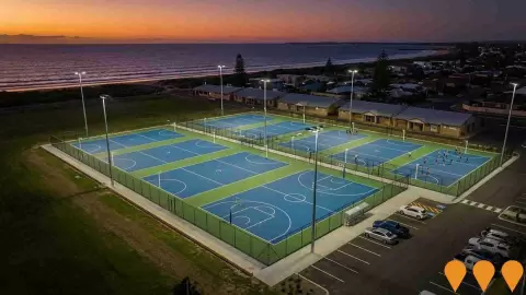 AI impression: Hay Park Netball Courts Refurbishment, Sports & Recreation