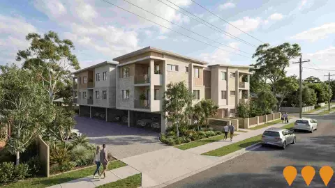 AI impression: Residential Flat Building - John T Bell Drive and Matfen Close, Maryland, Residential Development