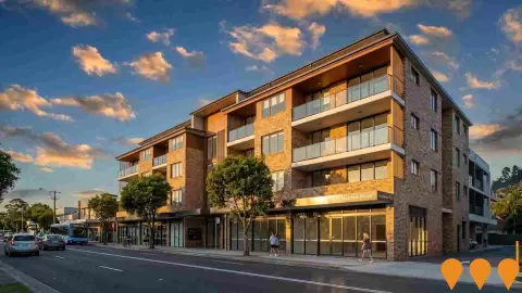 AI impression: 68-74 Princes Highway Mixed-Use Development, Communities