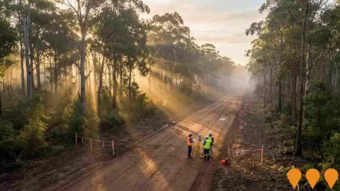AI impression: Vasse Dunsborough Link, Transport & Logistics