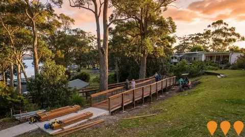 AI impression: Boardwalk Construction - Ray Brooks Reserve, Sanctuary Point, Sports & Recreation