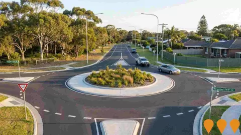 AI impression: Paradise Beach Road and Kingsford Smith Crescent Roundabout, Transport & Logistics