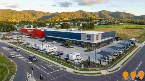 AI impression: ALDI Cannonvale, Retail