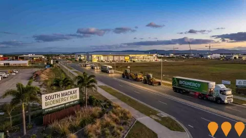 AI impression: South Mackay Industrial Estate, Business Parks & Technology Hubs