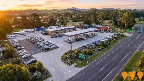 AI impression: South Road Service Station Development, Transport & Logistics