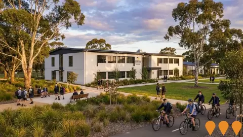 AI impression: Cobram Secondary College Modular Building, Education & Training