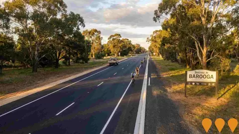 AI impression: Barooga Cobram Road Reconstruction, Transport & Logistics