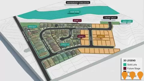 AI impression: The Heights Estate, Residential Development