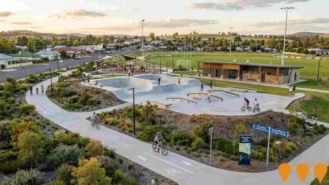 AI impression: Youth and Sporting Precinct Upgrades and Connectivity, Sports & Recreation