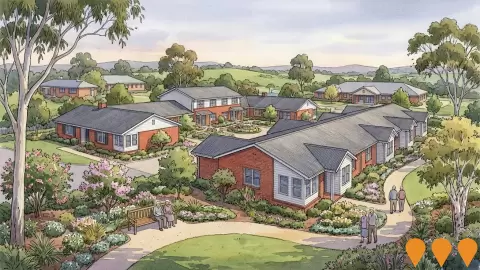 AI impression: Seniors Living Development Lot 1 DP 542662, Residential Development