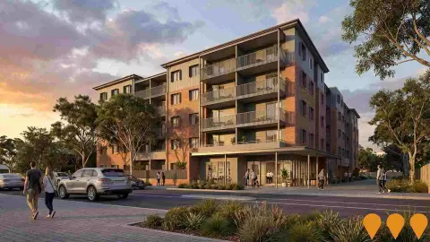 AI impression: Ruthven Street Social and Affordable Housing Development, Residential Development