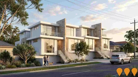 AI impression: 165-167 Tramway Parade Townhouses, Residential Development