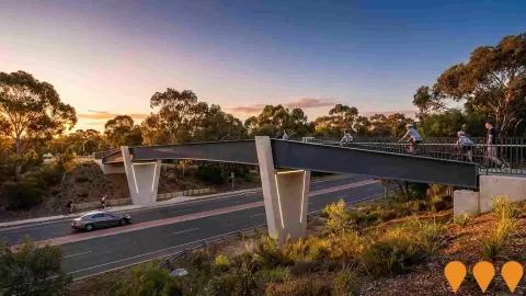 AI impression: Moolanda Boulevard Footbridge Replacement, Transport & Logistics