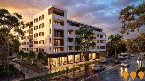 AI impression: Burwood Road Belmore Affordable Housing, Residential Development