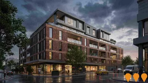 AI impression: Olive Green, Residential Development
