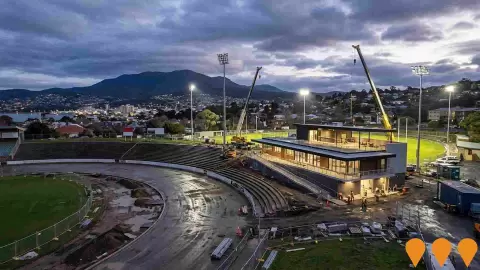 AI impression: Queenborough Oval Redevelopment, Sports & Recreation