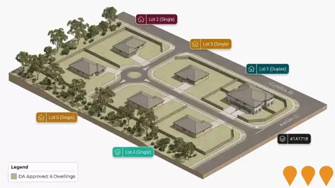 AI impression: Cynthia Street Subdivision, Residential Development