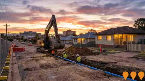 AI impression: East Tamworth Watermain Replacement, Environmental & Disaster Management