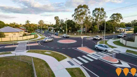 AI impression: Platz Street - Wuth Street Intersection Upgrade, Transport & Logistics