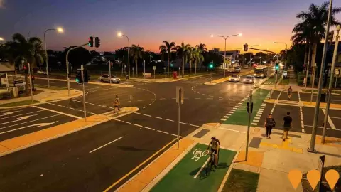 AI impression: North Ward Road Intersection Upgrades (Stage 1), Transport & Logistics