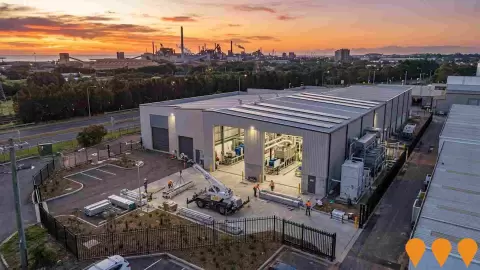 AI impression: Unanderra Liquid Waste Treatment Facility, Environmental & Disaster Management