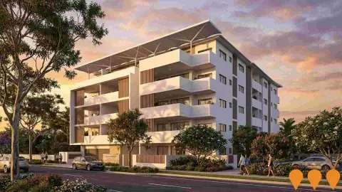 AI impression: Watson Street Apartment Complex, Communities