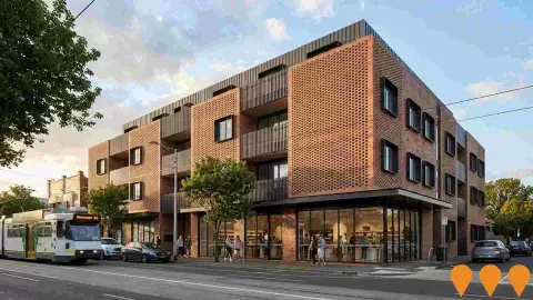 AI impression: 552 Glen Huntly Road Mixed-Use Development, Communities