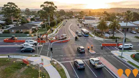 AI impression: Blackwall Road Intersection Upgrades, Transport & Logistics