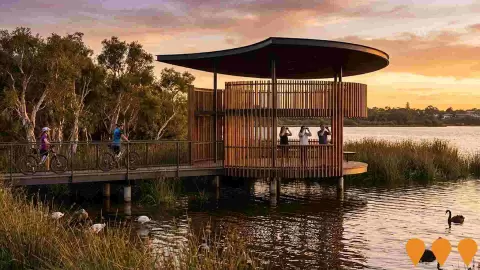 AI impression: Yellagonga Regional Park Improvement Project, Sports & Recreation