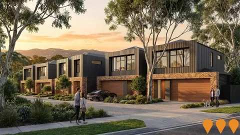 AI impression: Magill 5 Units Luxury Townhouse Project, Residential Development