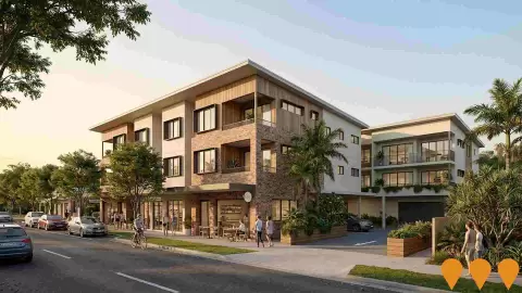 AI impression: Mullumbimby Affordable Housing / Mixed-Use (57 Station Street), Residential Development