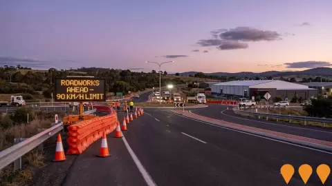 AI impression: Kings Meadows Connector Link Safety Upgrades, Transport & Logistics
