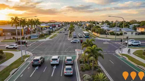 AI impression: North Townsville Road (Woolcock Street) Upgrade - Mount Low to Deeragun Intersections, Transport & Logistics