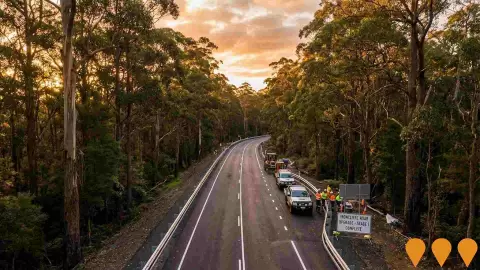 AI impression: Ironcliffe Road Upgrade Project, Transport & Logistics