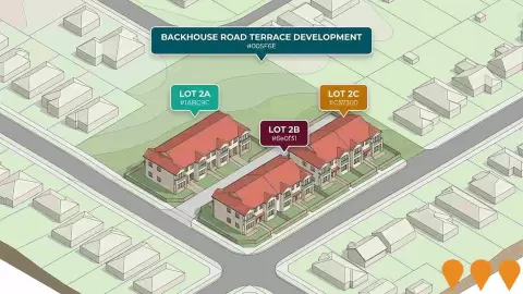 AI impression: Backhouse Road Terrace Development, Residential Development