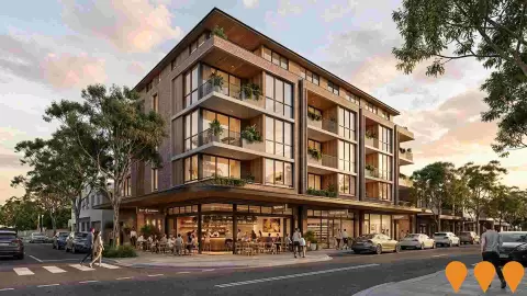 AI impression: 59 Darby Street, Cooks Hill Apartments, Residential Development
