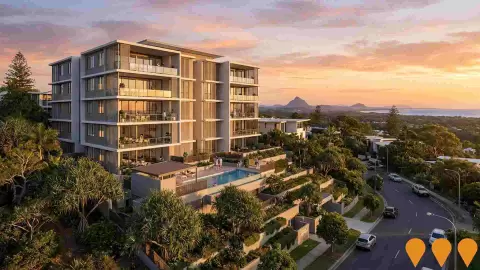 AI impression: Sunset Caloundra, Residential Development