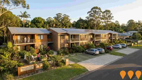 AI impression: Watson Place Affordable Housing, Residential Development