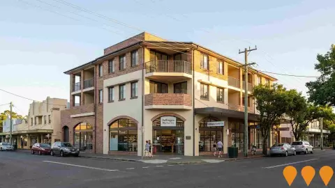 AI impression: Retail & ShopTop Housing Development, Hyde Street, Bellingen, Retail