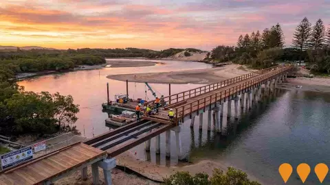 AI impression: Urunga Boardwalk Replacement, Tourism