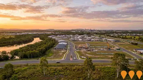 AI impression: Ooralea Waters, Communities, Precincts & Urban Renewal