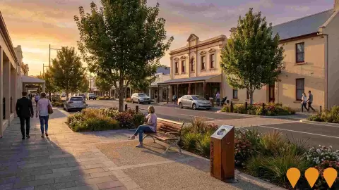 AI impression: Perth Main Street Streetscape Development, Communities, Precincts & Urban Renewal