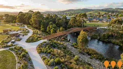 AI impression: Perth South Esk River Parklands, Communities, Precincts & Urban Renewal