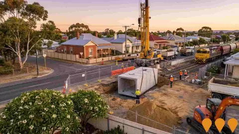 AI impression: West Perth (Sheepwash Creek) Stormwater Upgrades, Environmental & Disaster Management