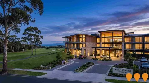 AI impression: The Links Hotel, Tourism