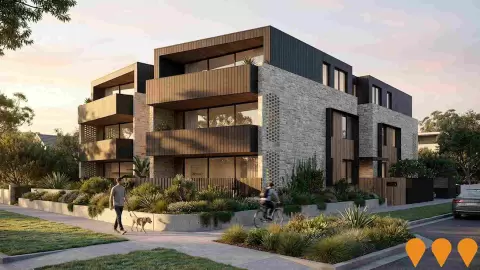 AI impression: Residential development with in-fill affordable housing - 2-16 Spencer Street, Rose Bay, Residential Development